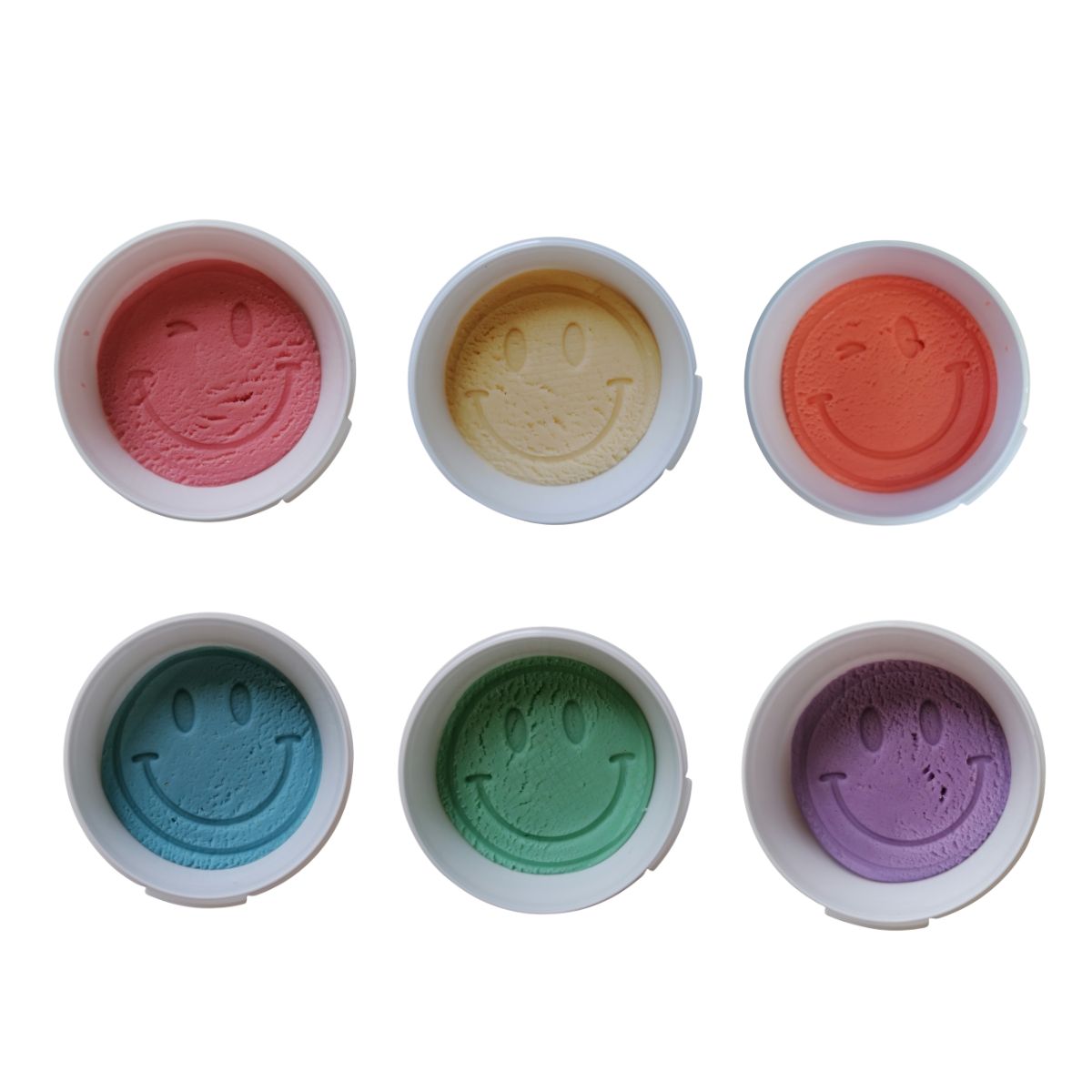 Kindersoftknete Pastell Einzeldosenset